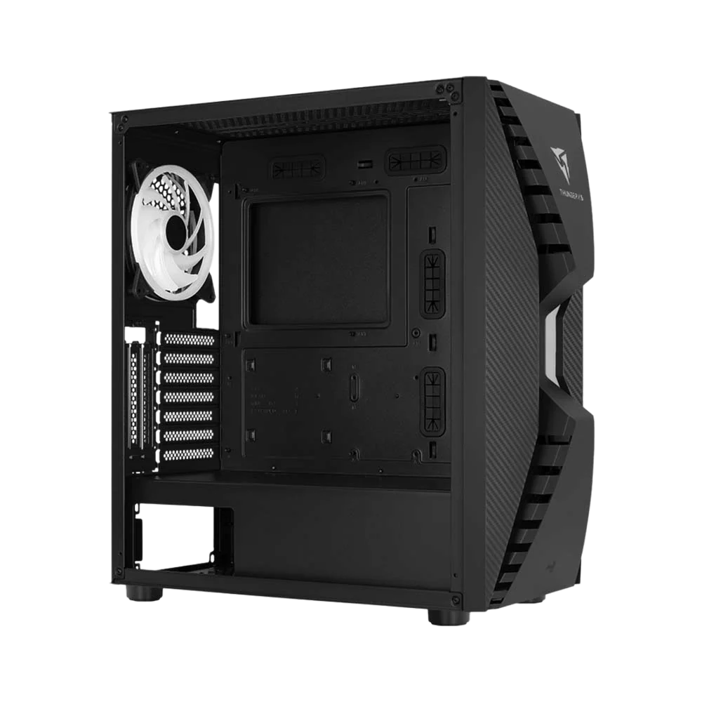 Aerocool Cronus ARGB Mid-Tower Gaming Case - Black - Image 3