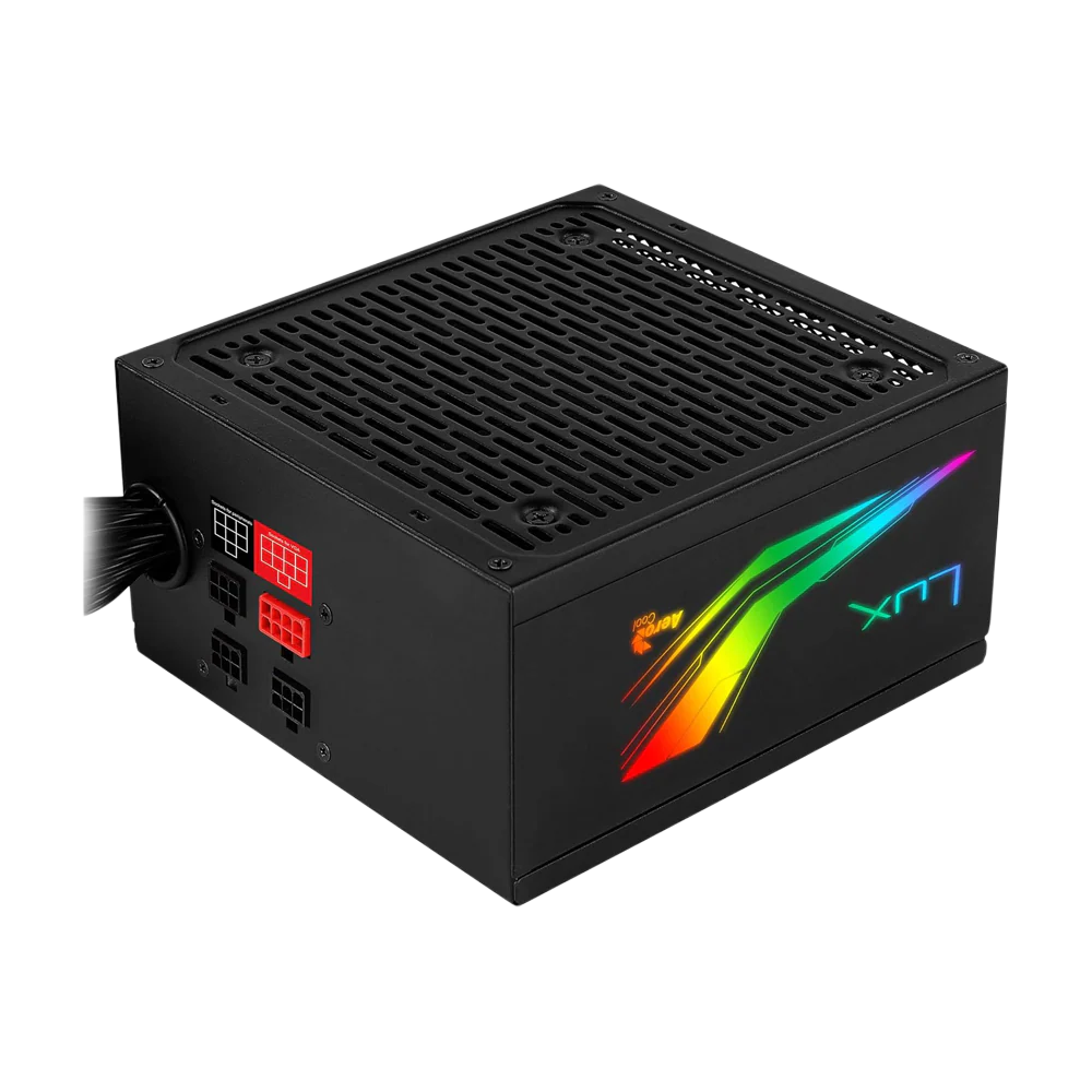 AEROCOOL LUX RGB 650W Power Supply - Black - Image 9