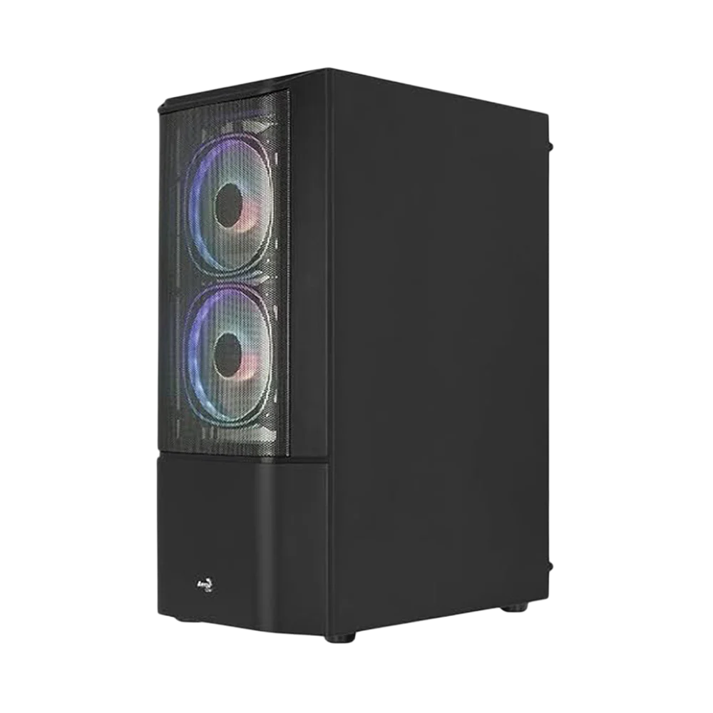Aerocool Quantum Mesh V3 RGB Mid Tower Case - Black - Image 4