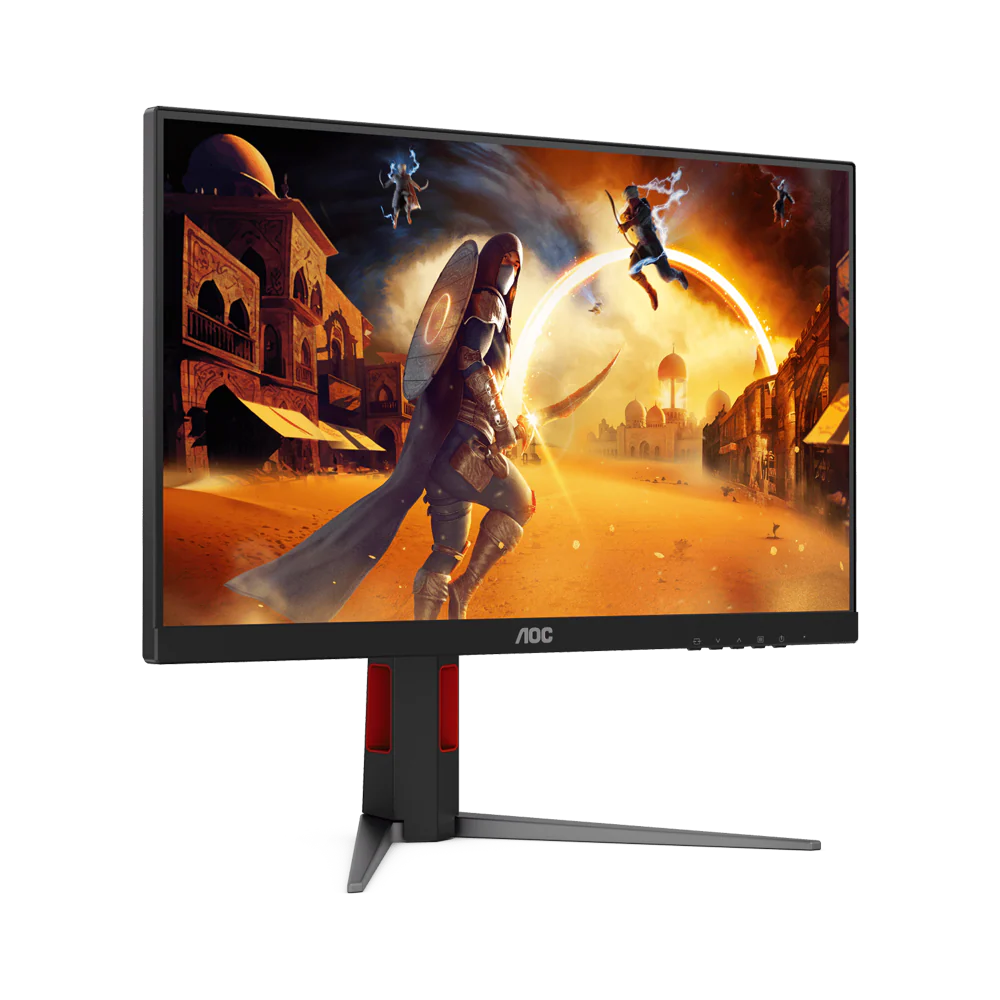 AOC 24G4H - 24 Inch FHD 200Hz 0.3ms HDMI 2.0 IPS Gaming Monitor - Black - Image 2