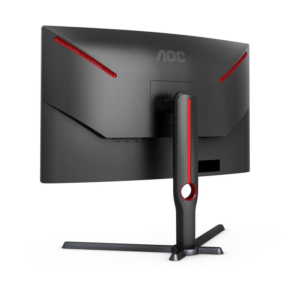 AOC CQ27G3Z 27 Inch 240Hz QHD HDMI 2.0 0.5ms Curved Gaming Monitor - Black - Image 5