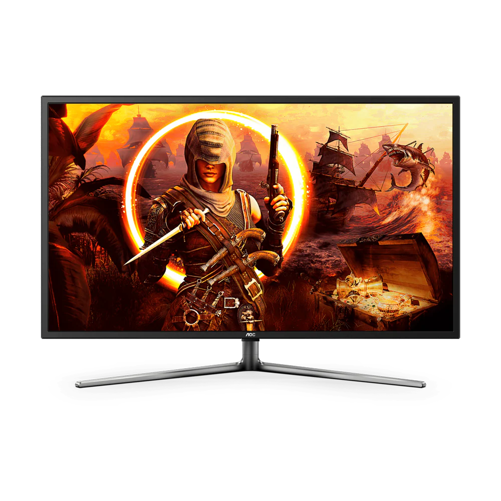 AOC G4309VX/D - 43 Inch 144Hz 4K UHD HDMI 2.1 HDR 1ms Gaming Monitor - Black