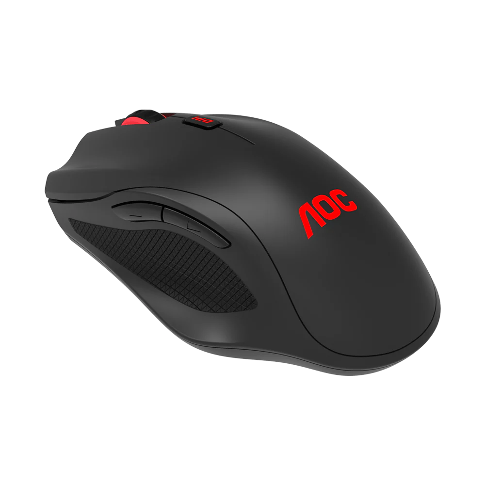 AOC GM200B RGB Wired Gaming Mouse - Black - Image 3