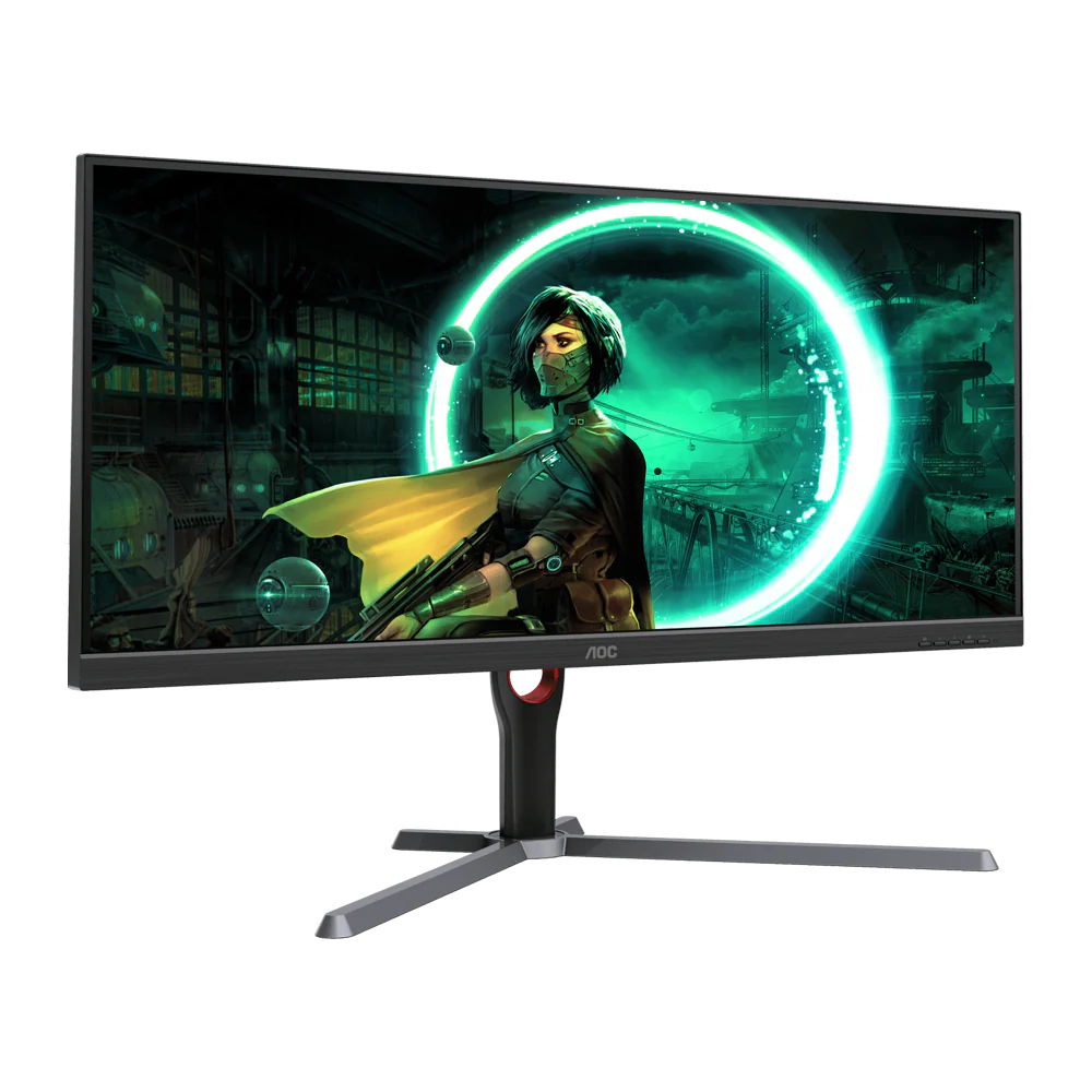 AOC U34G3XM 34 Inch 144Hz WQHD HDMI 2.0 1ms Gaming Monitor - Black - Image 3