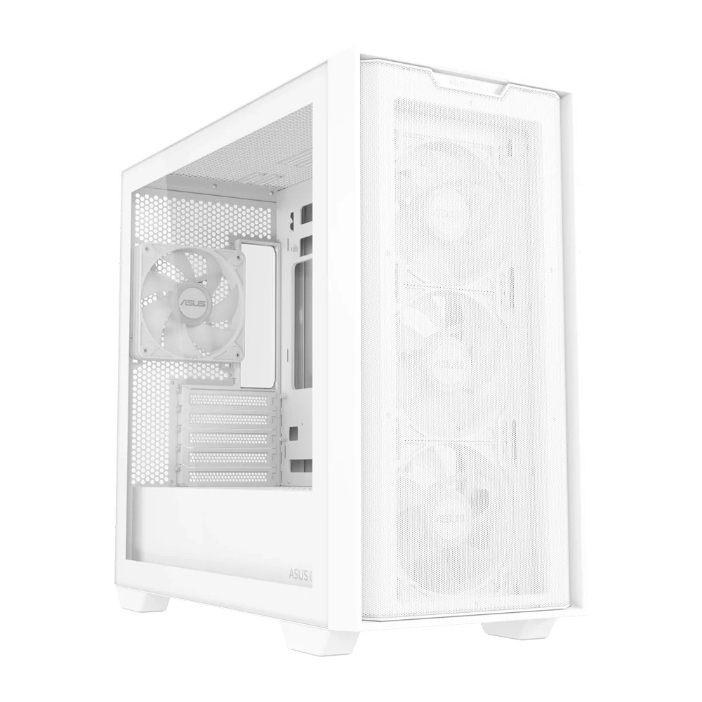 ASUS A21 Plus ARGB ATX Case - White - Image 2