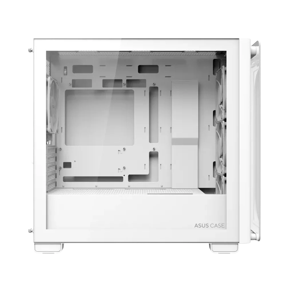 ASUS A23 Plus With 4 Fan RGB Mid Tower - White - Image 3