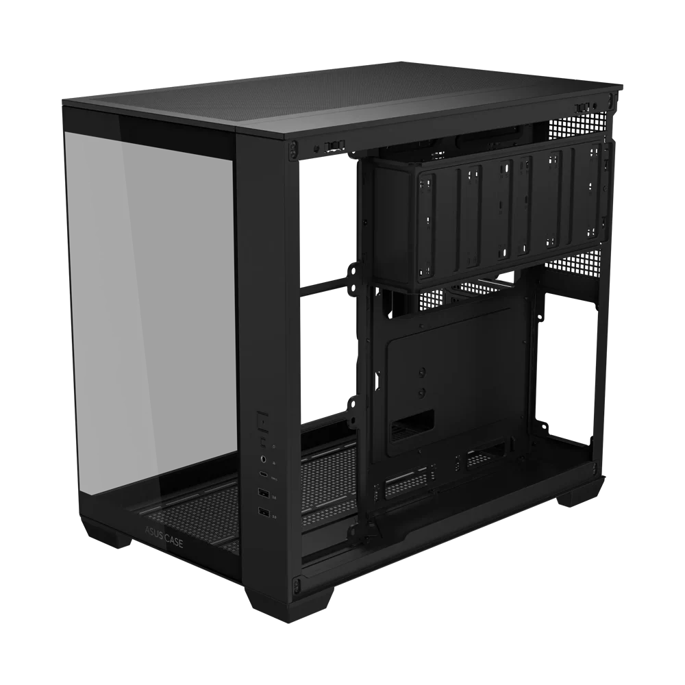 ASUS A32 PLUS ARGB Mid Tower Case - Black - Image 5
