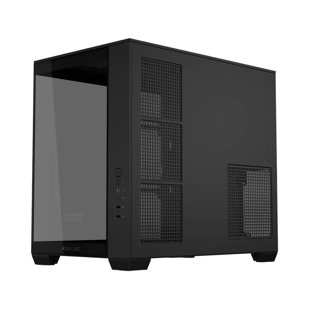 ASUS A32 PLUS ARGB Mid Tower Case - Black - Image 6