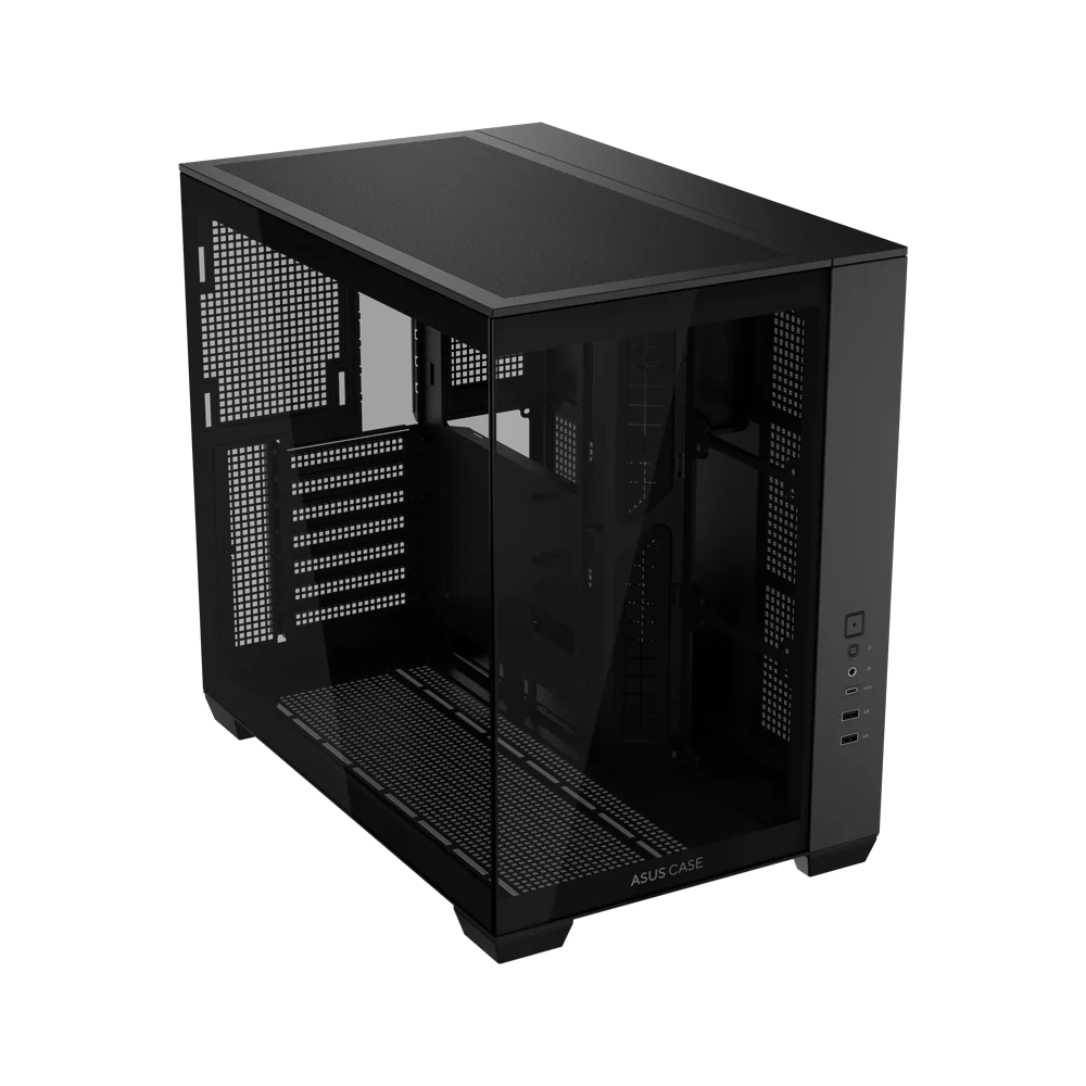 ASUS A32 PLUS ARGB Mid Tower Case - Black - Image 7