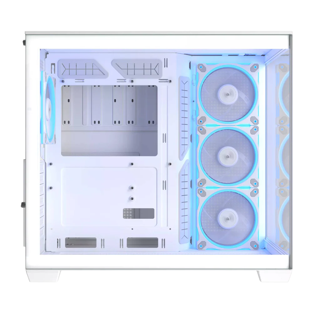 ASUS A32 PLUS ARGB Mid Tower Case - White - Image 2