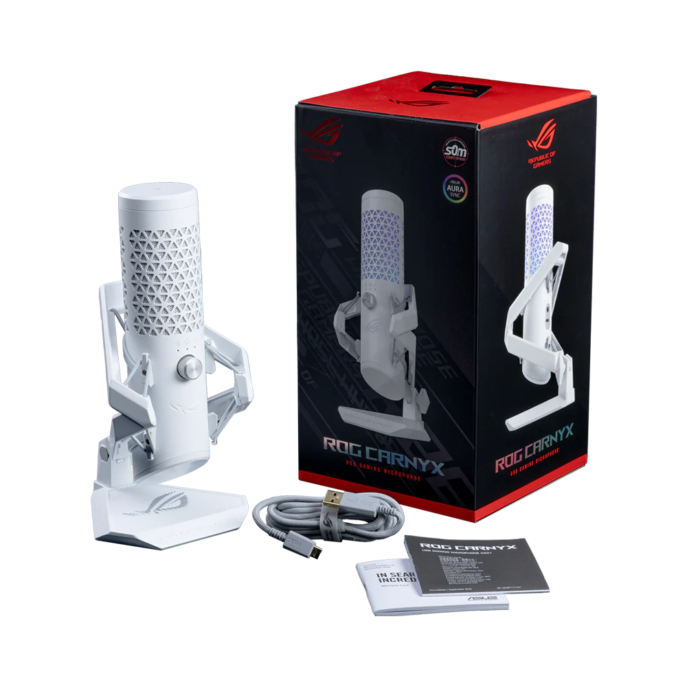 ASUS C501 ROG CARNYX Microphone - White - Image 14