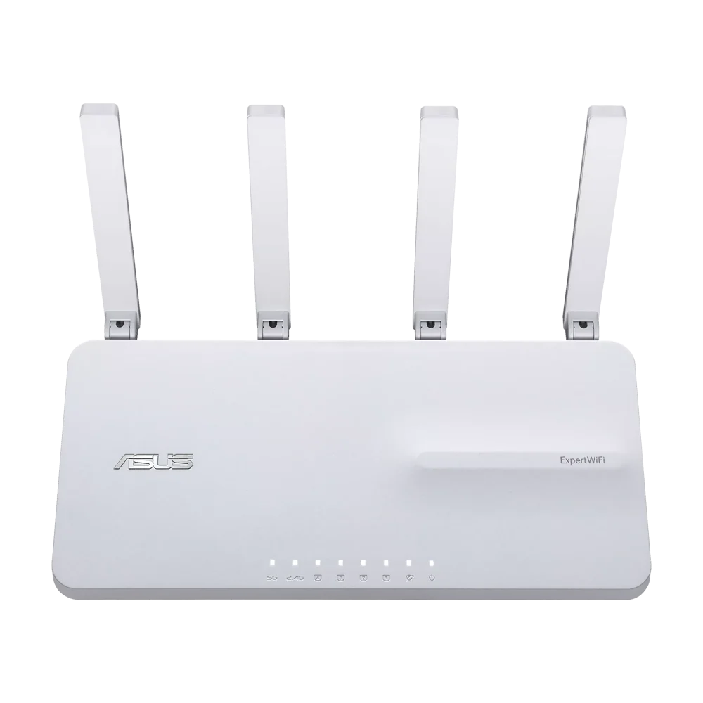 ASUS EXPERT WIFI EBR63 AX3000 Dual-Band WiFi 6 (802.11ax) AIO Access Point With Router - White