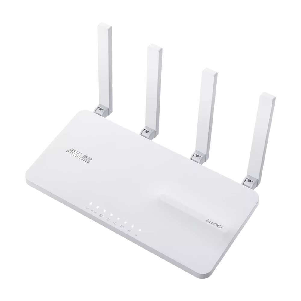 ASUS EXPERT WIFI EBR63 AX3000 Dual-Band WiFi 6 (802.11ax) AIO Access Point With Router - White - Image 2