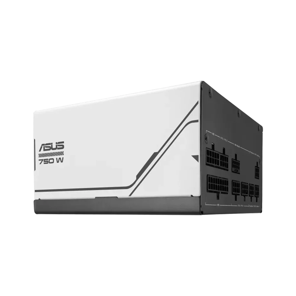 ASUS PRIME 750W 80 Plus Gold Fully Modular Power Supply - White - Image 6