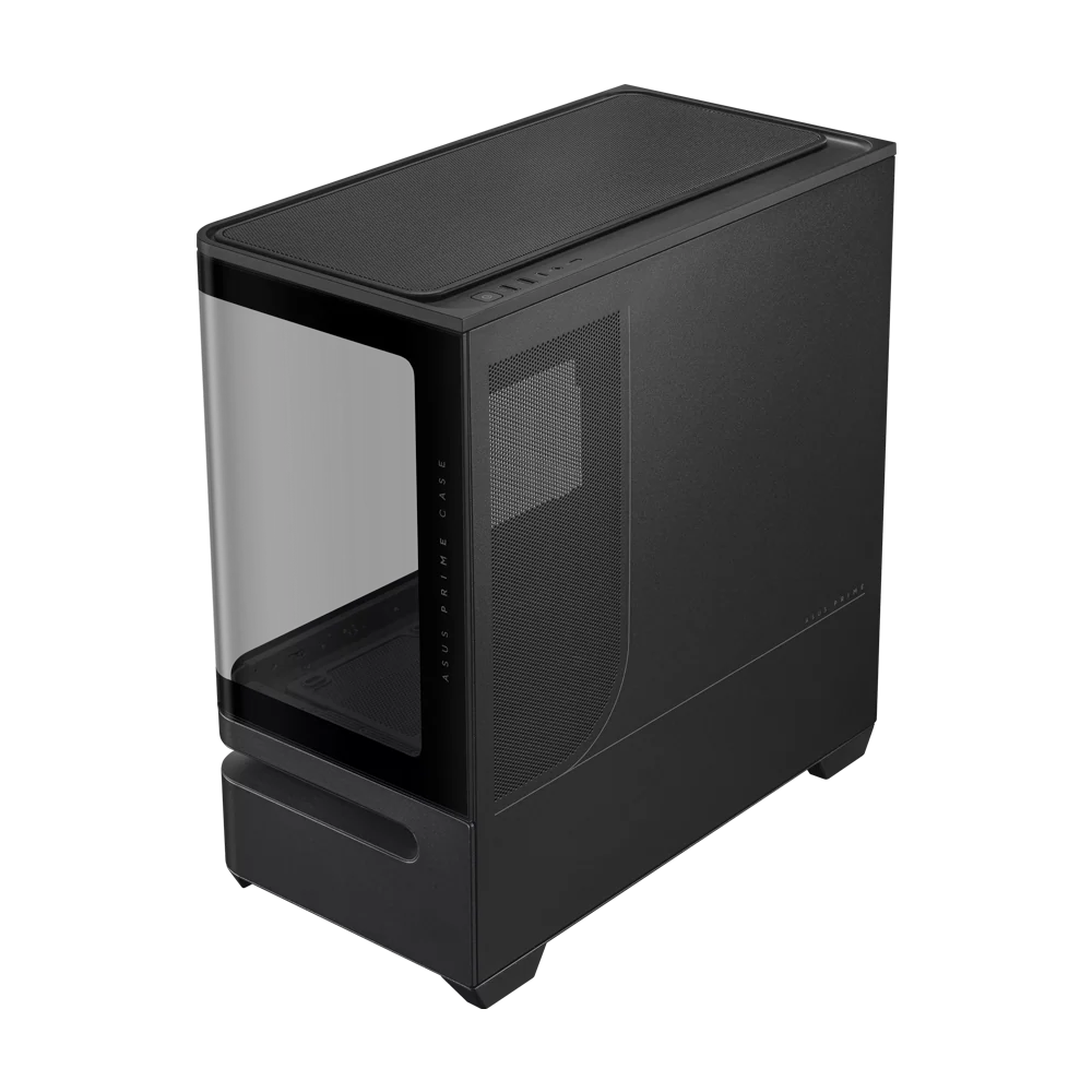 ASUS Prime AP202 ARGB mATX Case - Black - Image 5