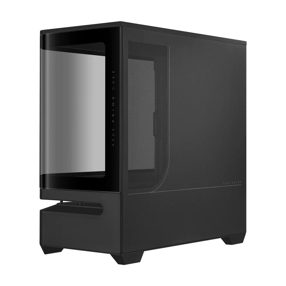 ASUS Prime AP202 ARGB mATX Case - Black - Image 6