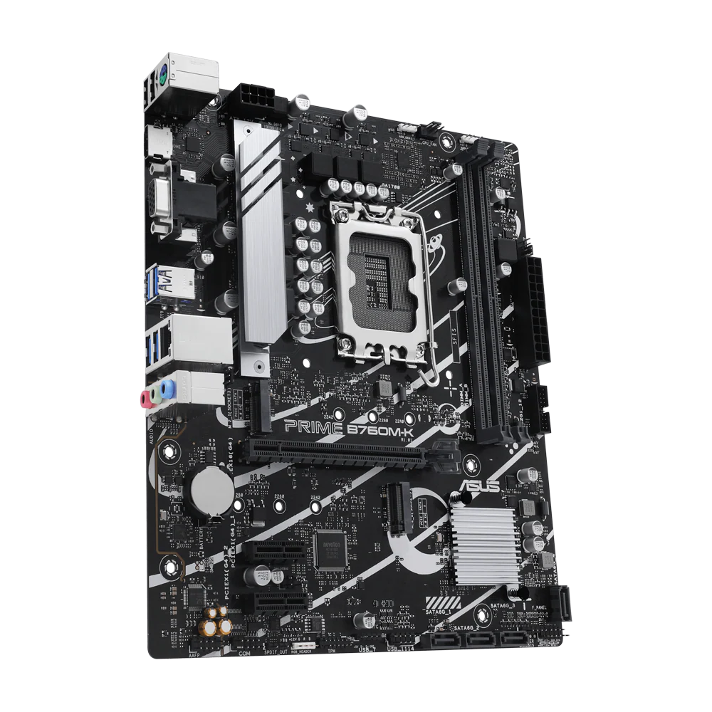 ASUS PRIME B760M-K DDR5 Motherboard - Black - Image 2