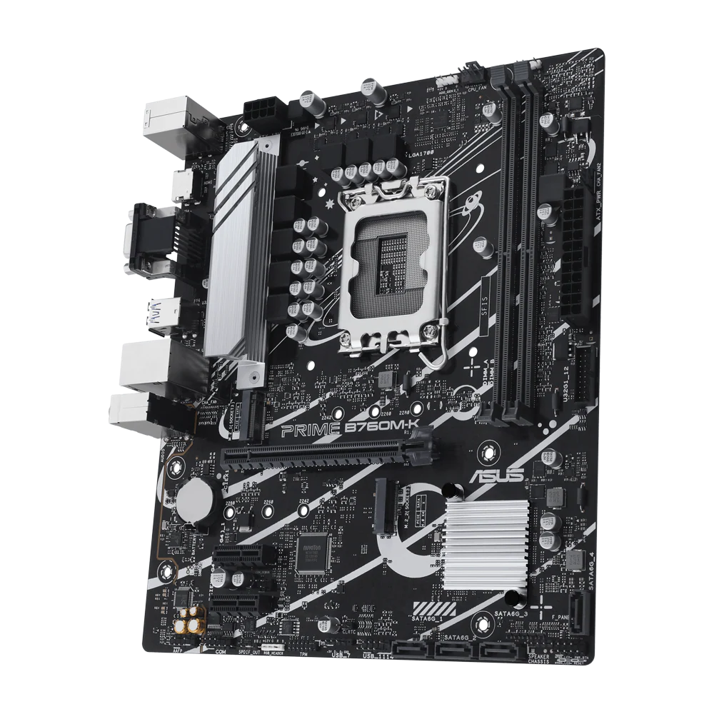 ASUS PRIME B760M-K DDR5 Motherboard - Black - Image 3