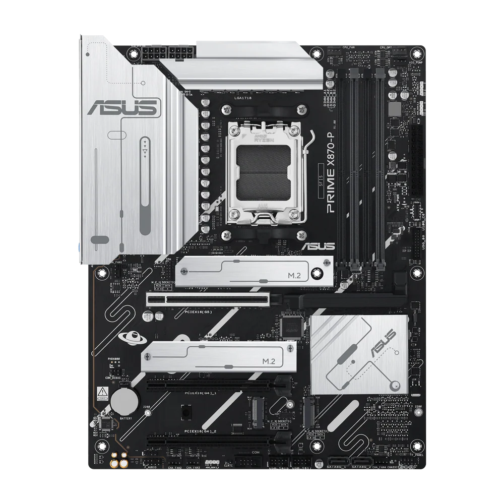 ASUS PRIME X870-P DDR5 Motherboard - Black - Image 4