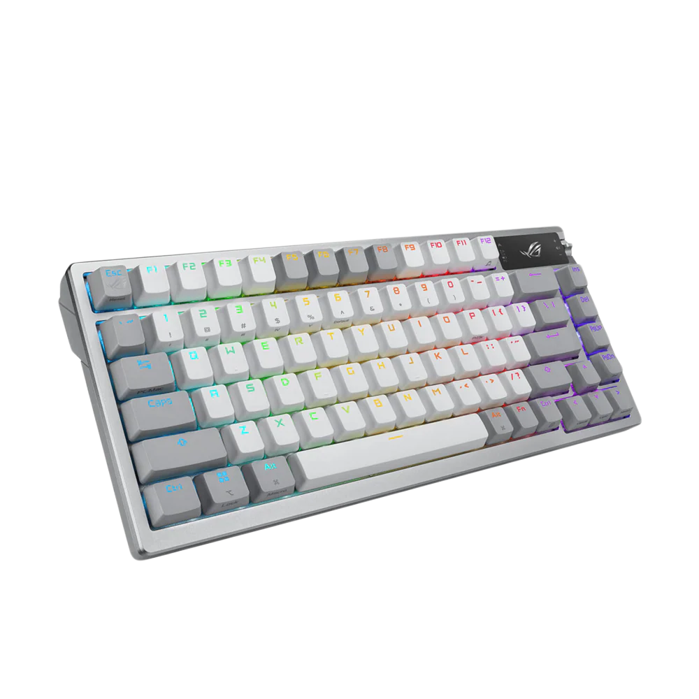 ASUS ROG AZOTH TKL RGB Wireless Mechanical Gaming Keyboard Arabic - White - Image 3