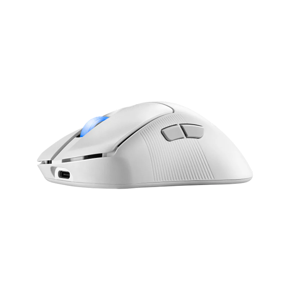 ASUS ROG KERIS II ACE Wireless Gaming Mouse - White - Image 3
