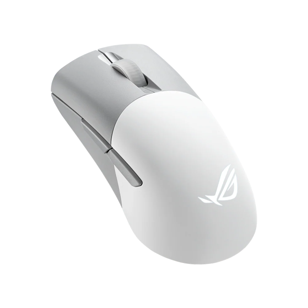ASUS ROG KERIS RGB Wireless Aimpoint Gaming Mouse - White - Image 5