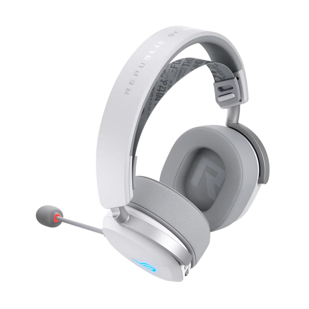 ASUS ROG PELTA Wireless Gaming Headset - White - Image 5