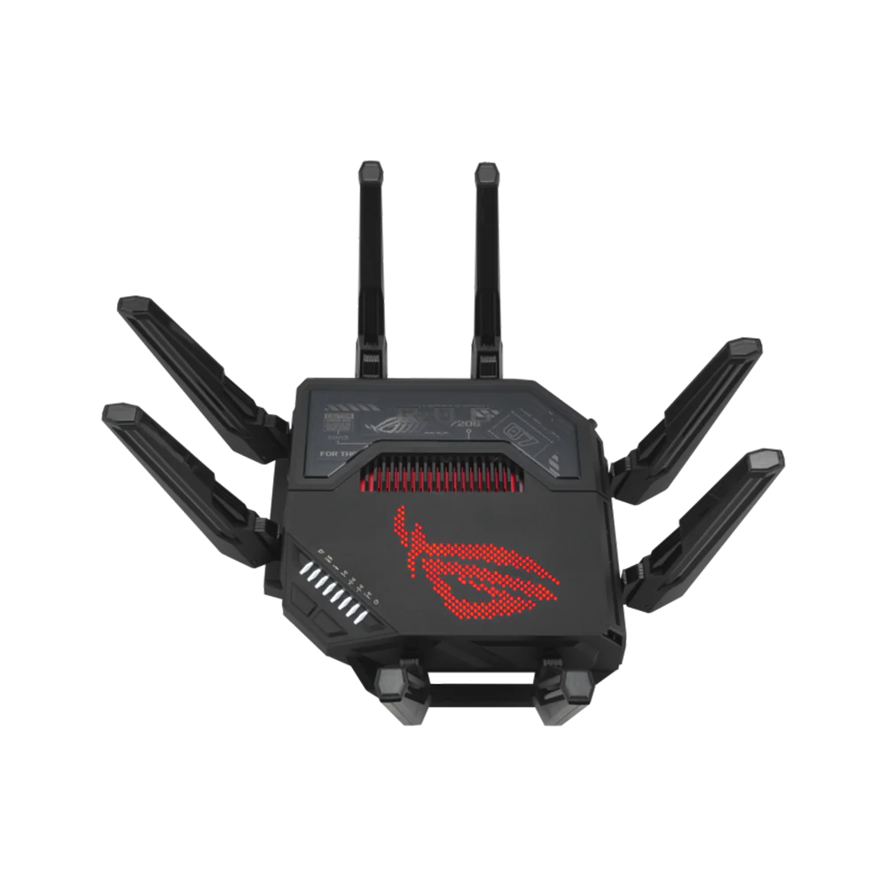 ASUS ROG Rapture GT-BE98 Quad-band WiFi 7 (802.11be) Gaming Router - Black