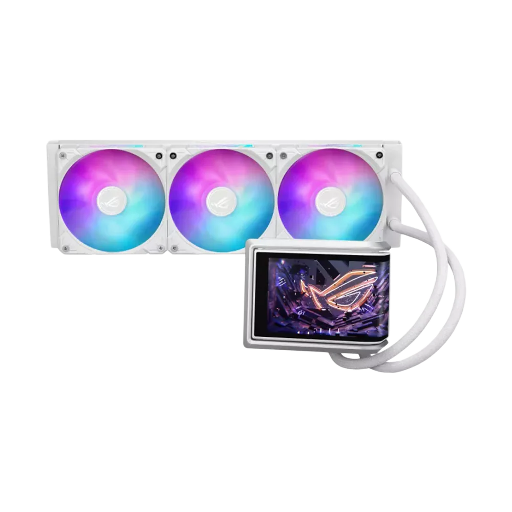 ASUS ROG RYUO IV 360 ARGB Liquid Cooler - White
