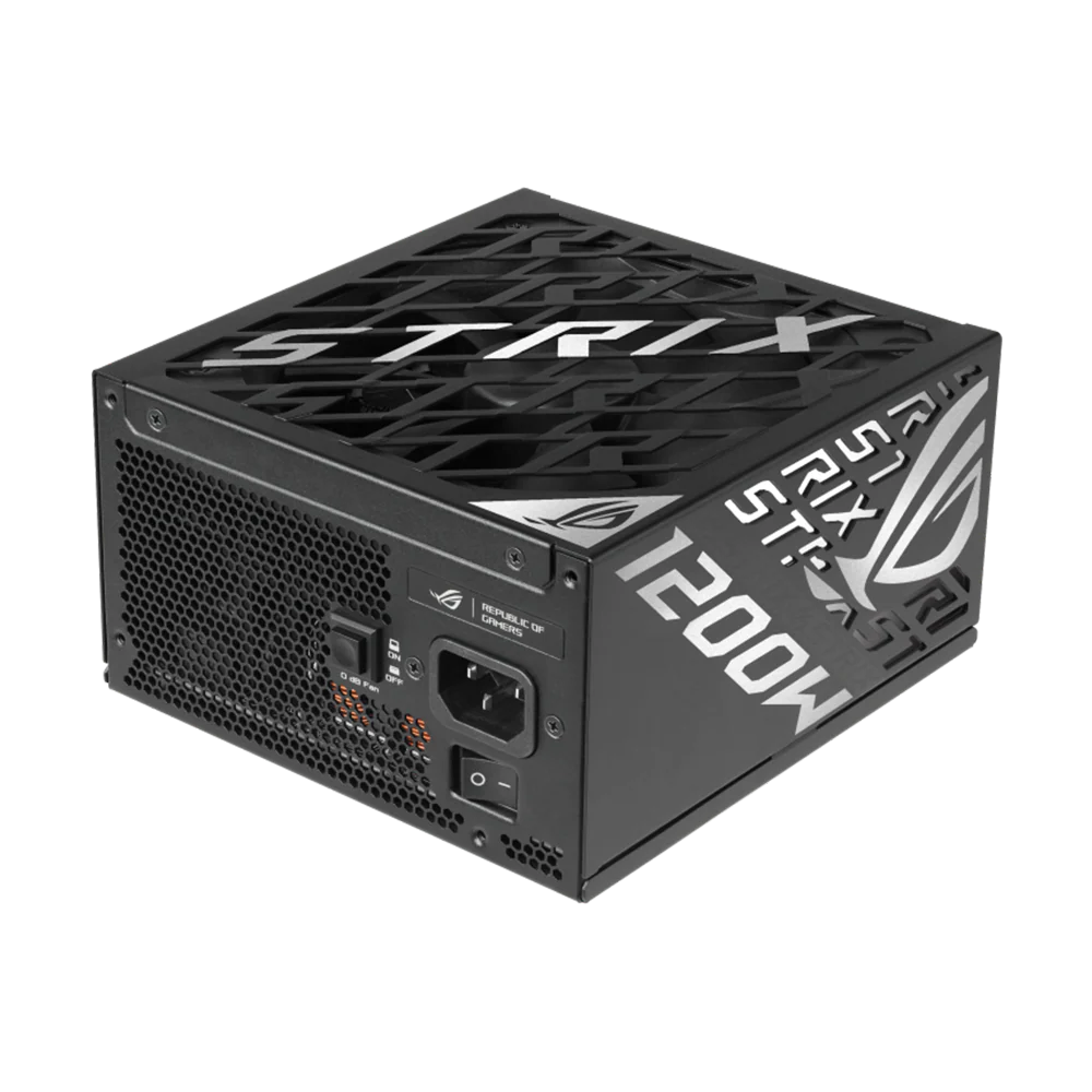 ASUS ROG STRIX 1200W 80 Plus Platinum ATX 3.1 PCIe Gen 5 Power Supply - Black - Image 2