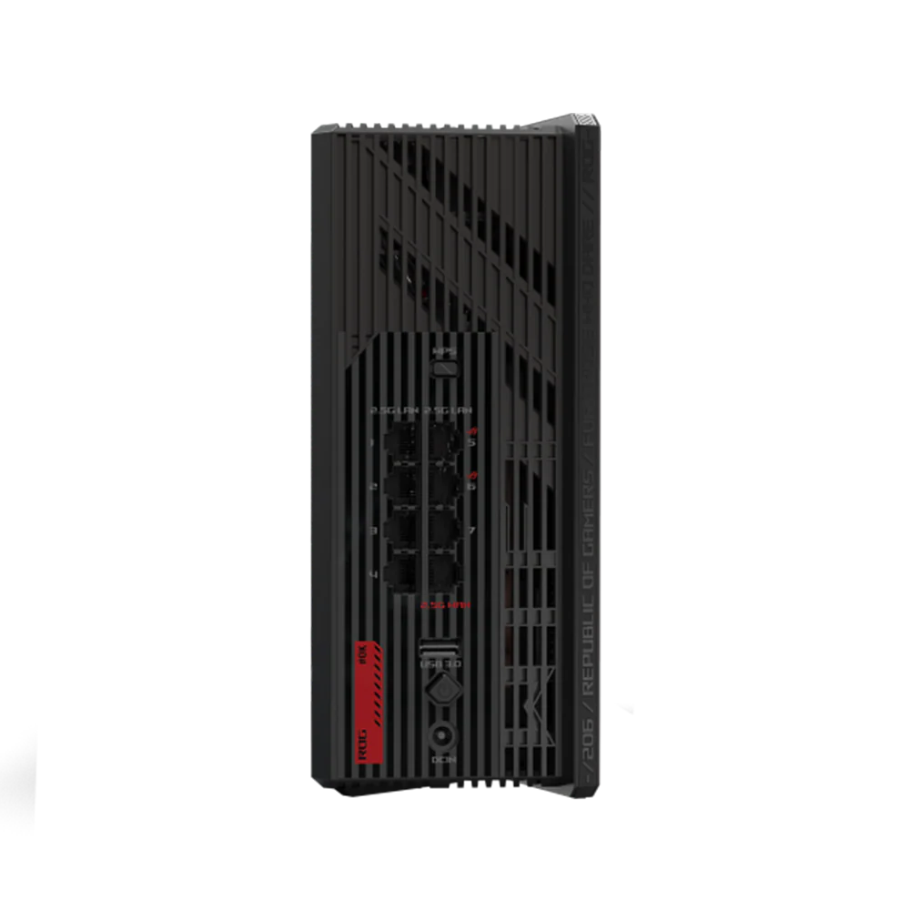 ASUS ROG STRIX GS-BE18000 Tri-Band WiFi 7 Gaming Router - Black - Image 4