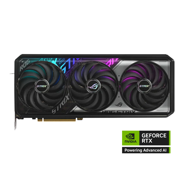 ASUS ROG STRIX Nvidia GeForce RTX 5070 Ti OC 16GB GDDR7 DLSS 4 Graphics Card - Black
