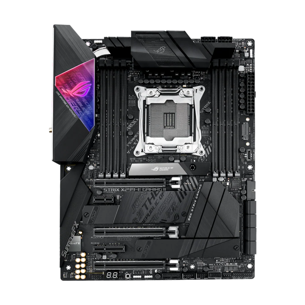 ASUS ROG STRIX X299-E DDR4 Gaming II Motherboard - Black - Image 2
