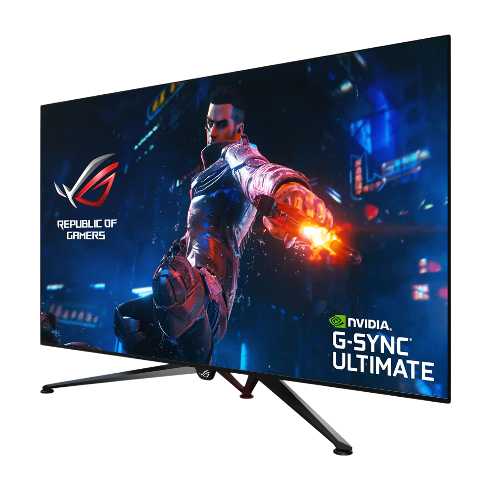 ASUS ROG SWIFT PG65UQ 65 Inch 144Hz 4K UHD HDMI 2.0 4ms HDR Gaming Monitor - Black - Image 3