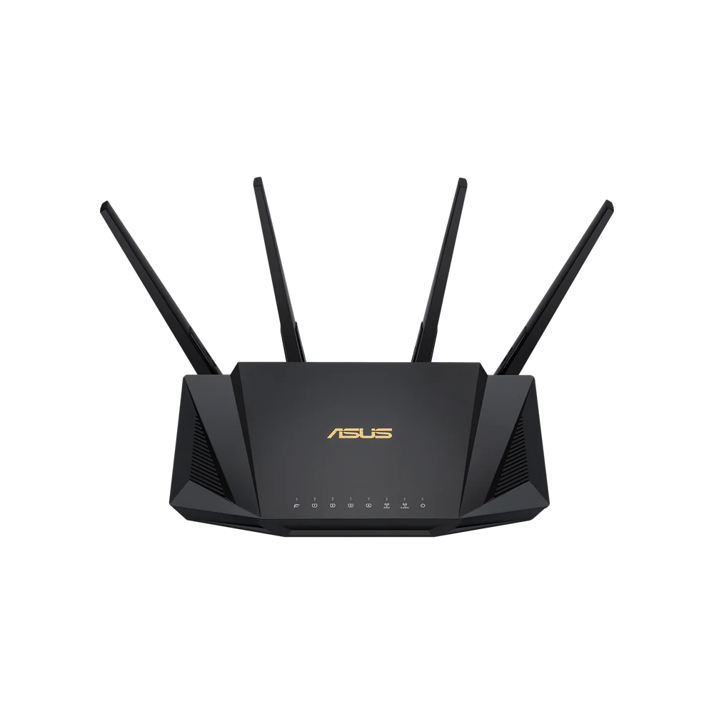 ASUS RT-AX58U V2 AX3000 Dual Band WiFi 6 Router - Black - Image 2