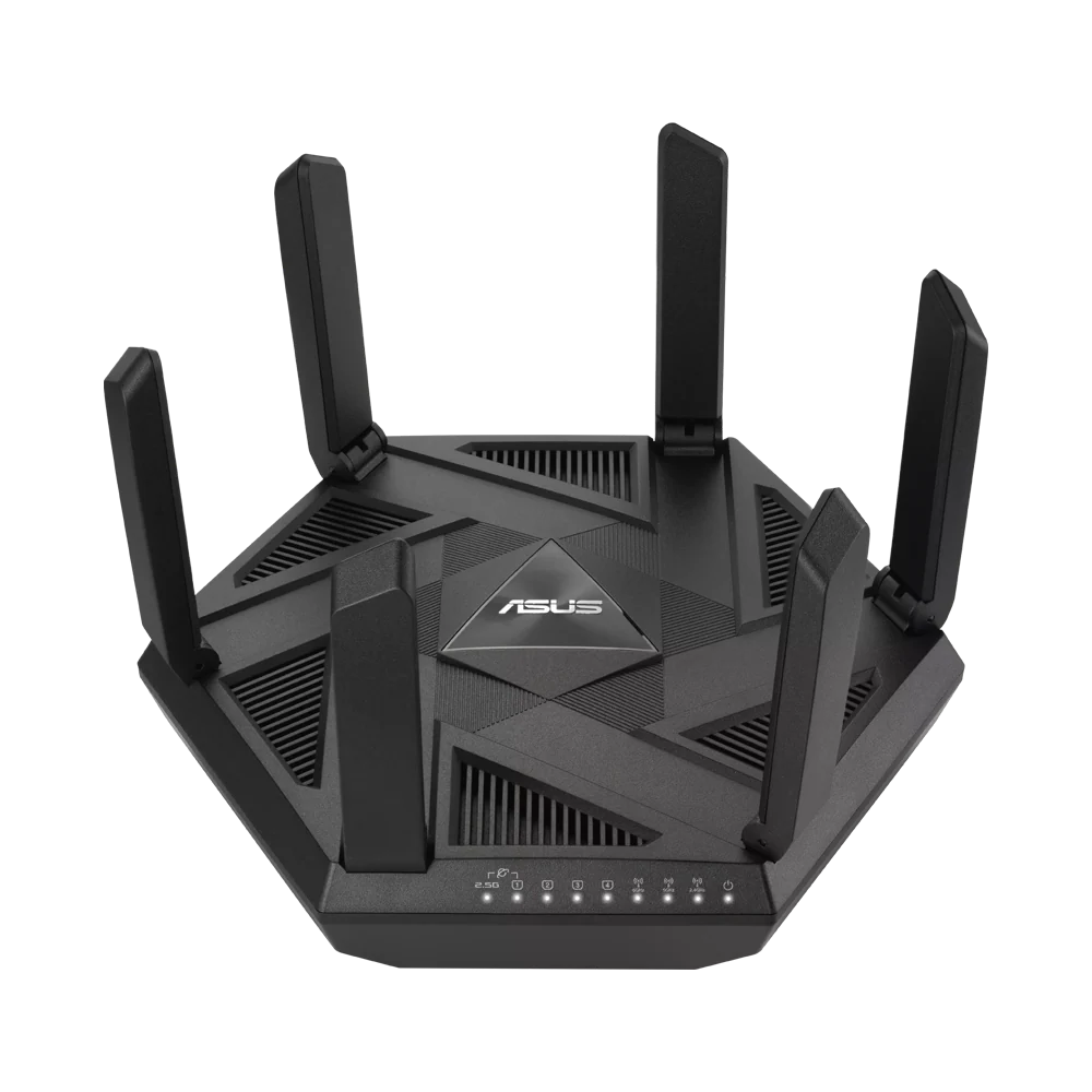 ASUS RT-AXE7800 Tri-Band WiFi 6E Router - Black