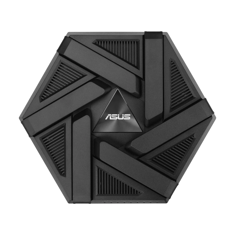 ASUS RT-AXE7800 Tri-Band WiFi 6E Router - Black - Image 4