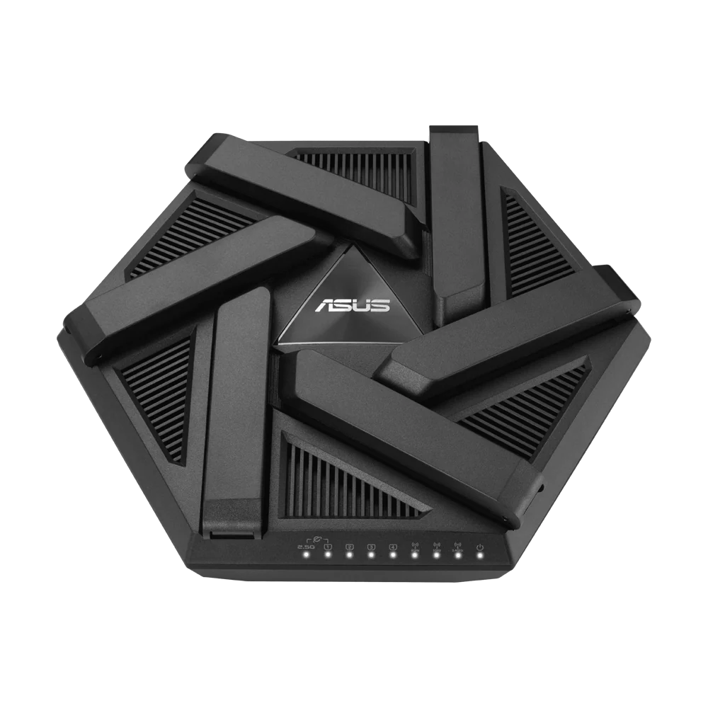 ASUS RT-AXE7800 Tri-Band WiFi 6E Router - Black - Image 5
