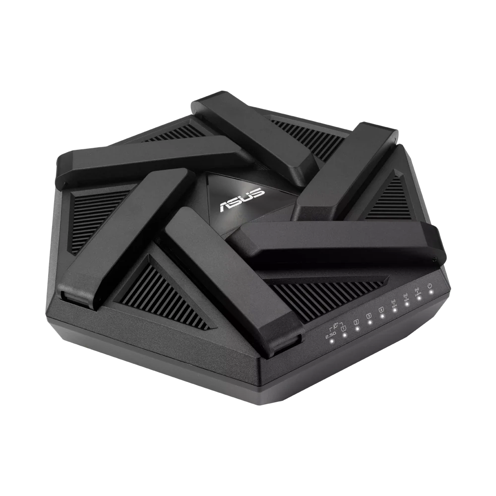 ASUS RT-AXE7800 Tri-Band WiFi 6E Router - Black - Image 6