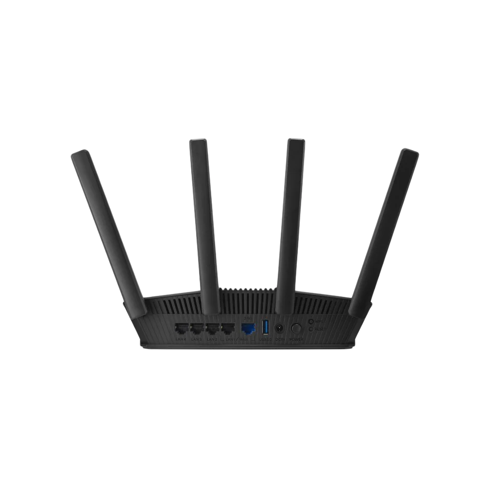 ASUS RT-BE58U 4K-QAM, MLO, AI Detection 2.5G WAN/LAN port - Black - Image 4