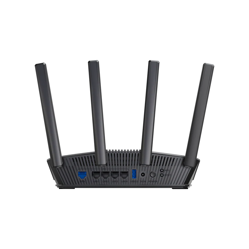 ASUS RT-BE82U WiFi 7 (802.11be) Dual-band Extendable Router - Black - Image 4