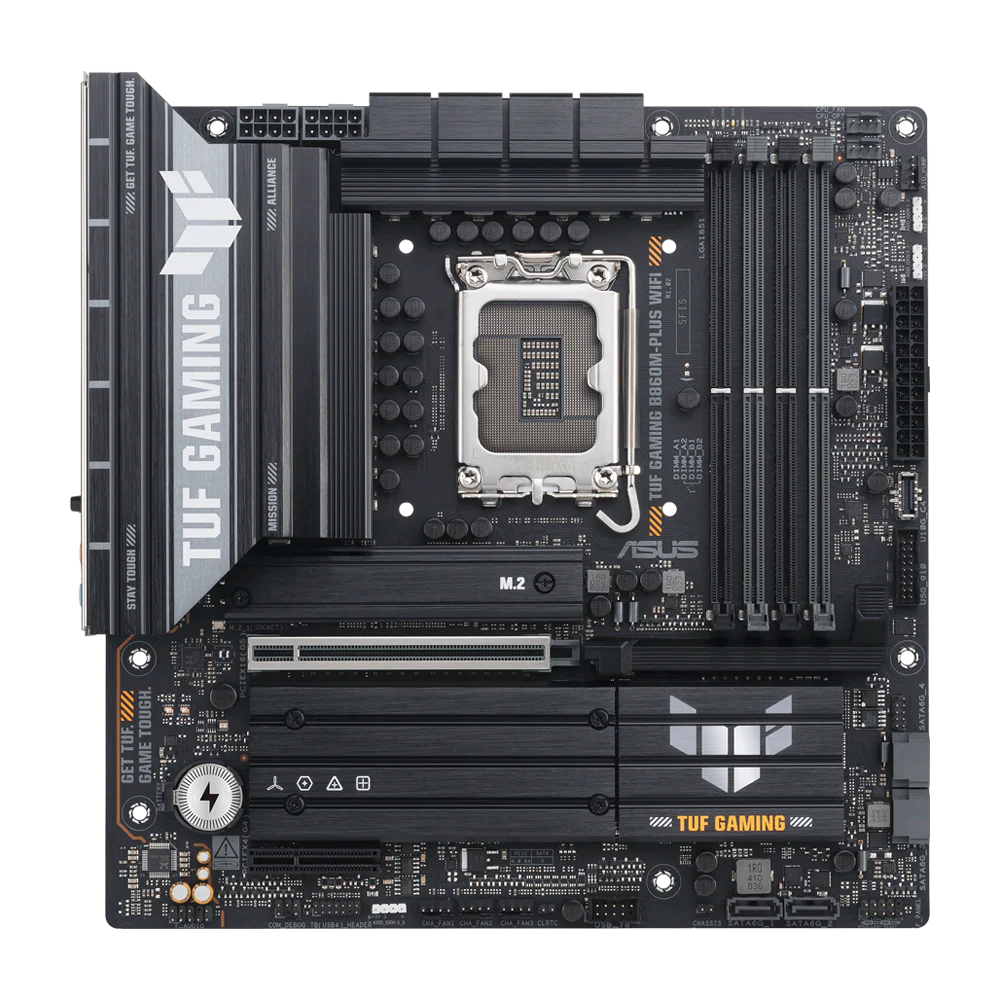ASUS TUF GAMING B860M-PLUS WIFI DDR5 Gaming Motherboard - Black - Image 5