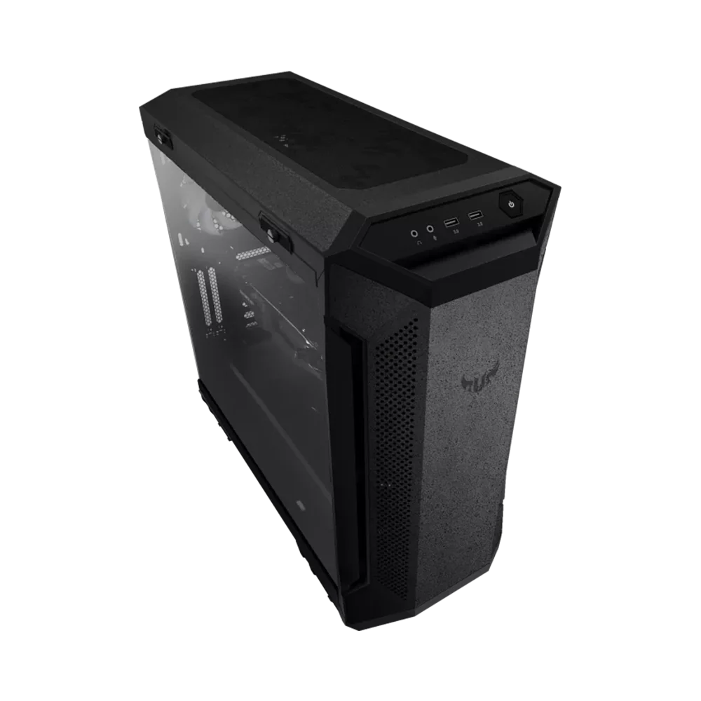 ASUS TUF Gaming GT501VC ATX Mid Tower Case - Black - Image 2