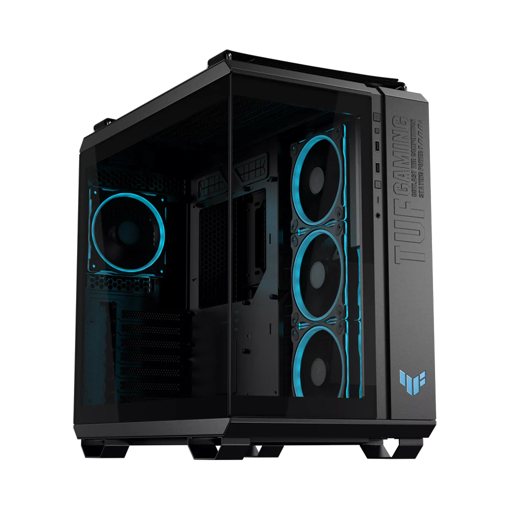 ASUS TUF Gaming GT502 HORIZON ARGB Panoramic ATX Mid Tower Case - Black