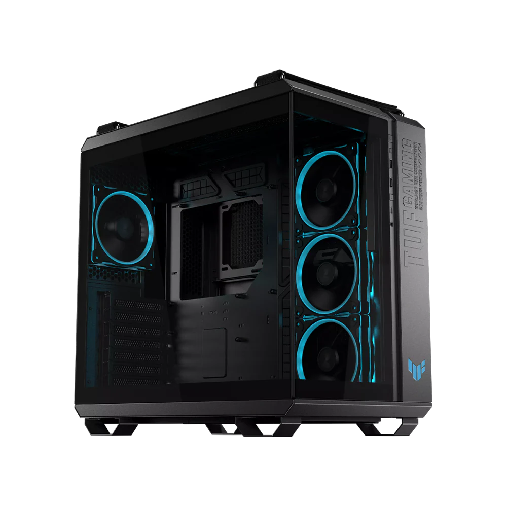 ASUS TUF Gaming GT502 HORIZON ARGB Panoramic ATX Mid Tower Case - Black - Image 2