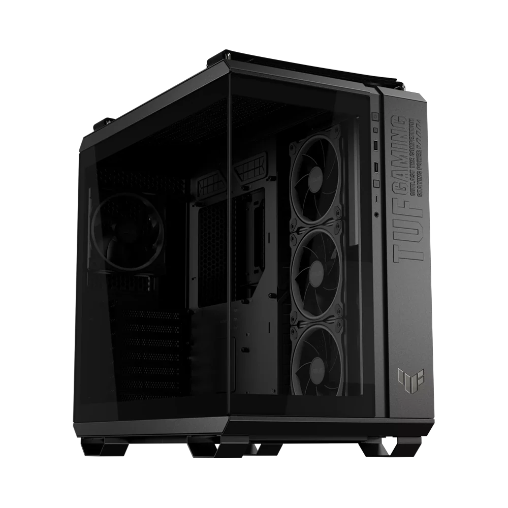 ASUS TUF Gaming GT502 HORIZON ARGB Panoramic ATX Mid Tower Case - Black - Image 4