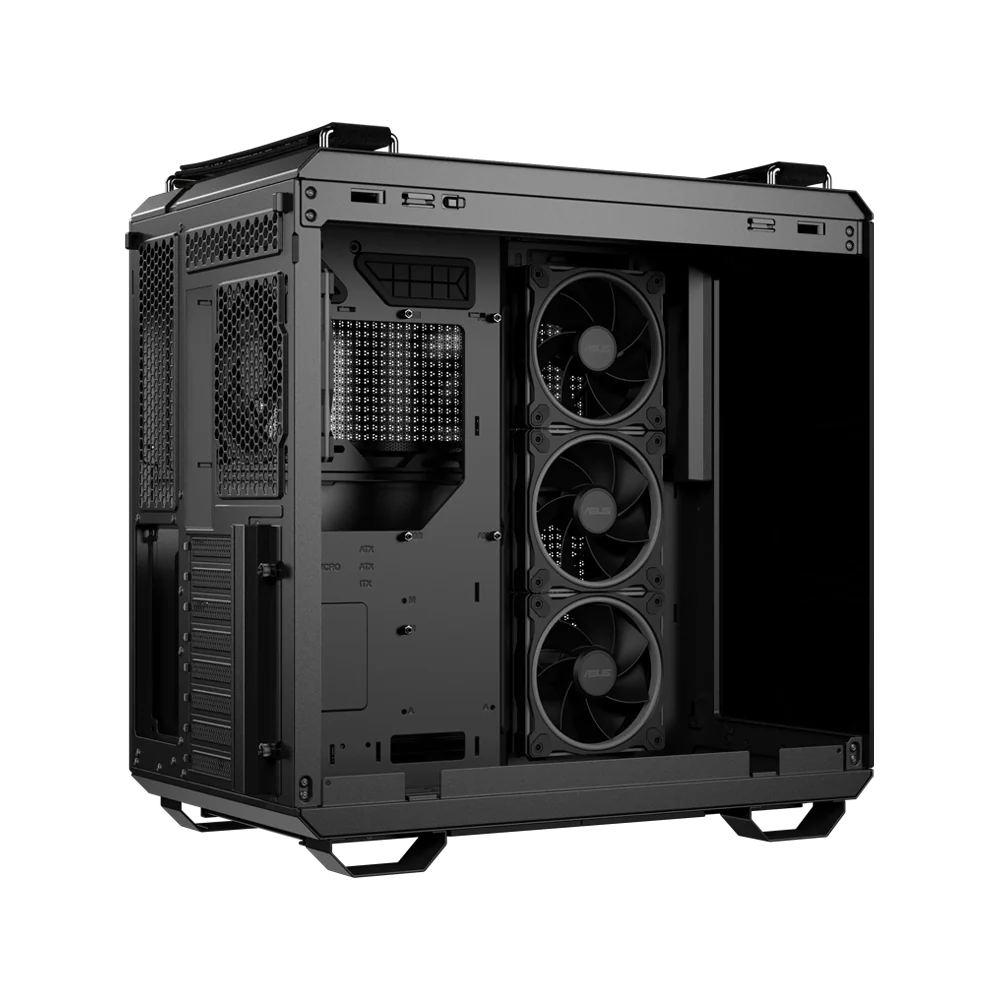 ASUS TUF Gaming GT502 HORIZON ARGB Panoramic ATX Mid Tower Case - Black - Image 5