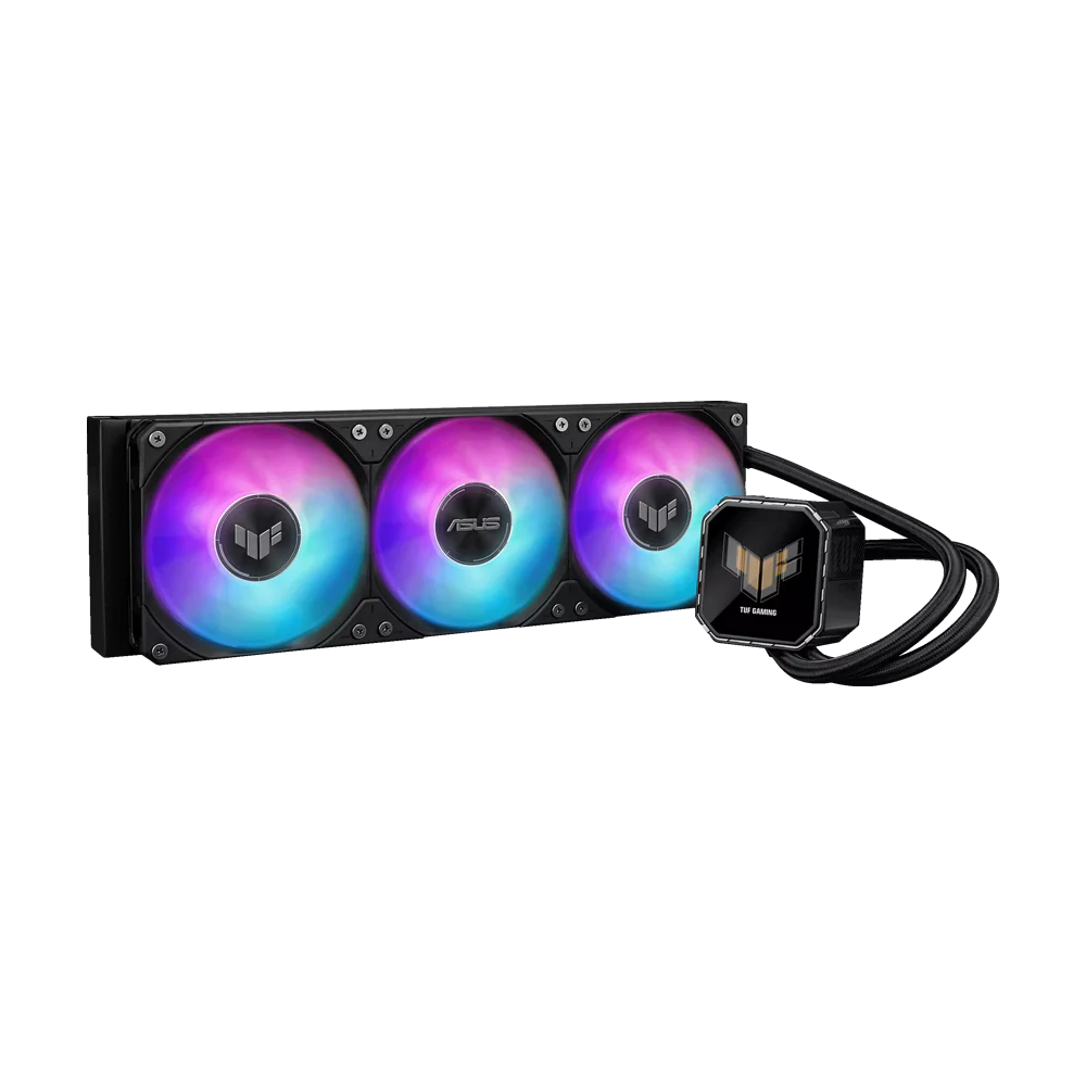 ASUS TUF Gaming III 360 ARGB LCD Liquid Cooler - Black - Image 2