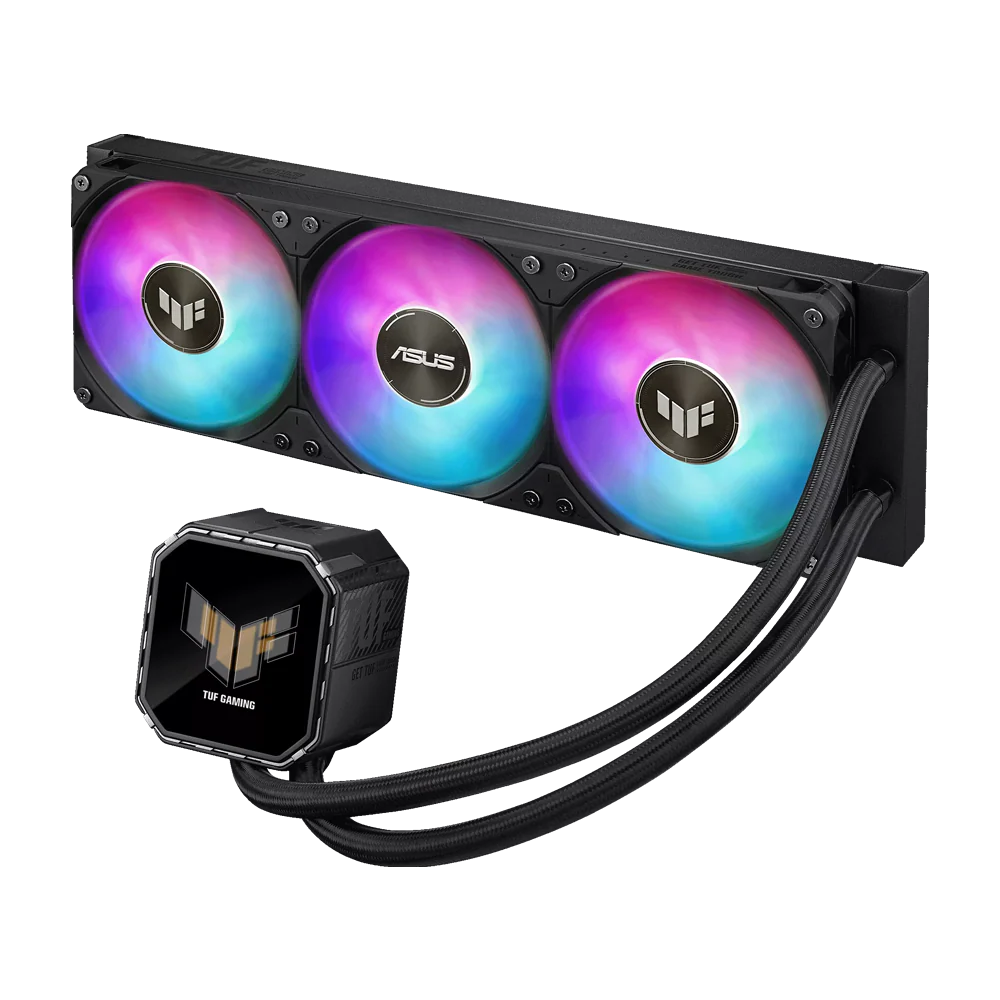 ASUS TUF Gaming III 360 ARGB LCD Liquid Cooler - Black - Image 3