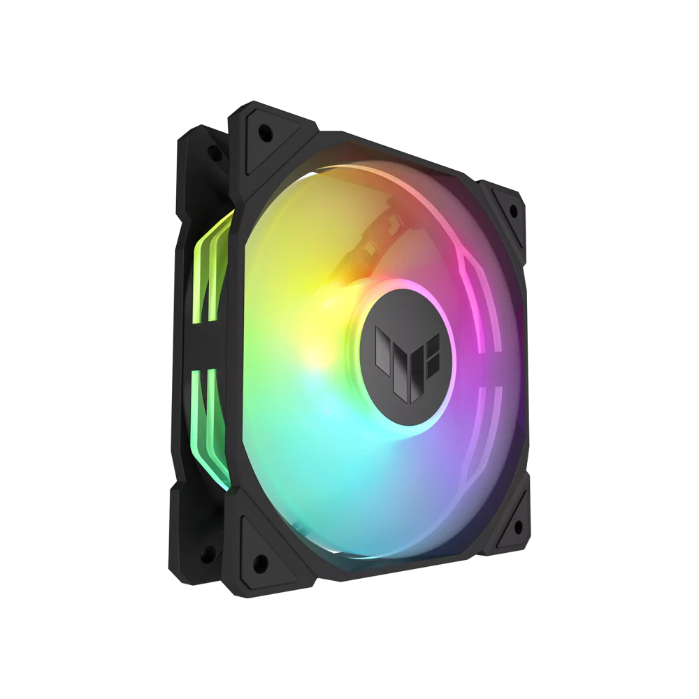 ASUS TUF Gaming TR120 ARGB Triple Pack Case Fan - Black - Image 2